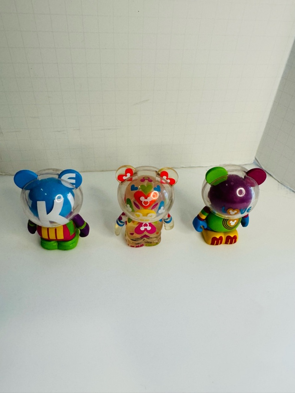 3 Disney Vinylmation figurines from the "I Love Mickey" series. - Picture 2 of 2